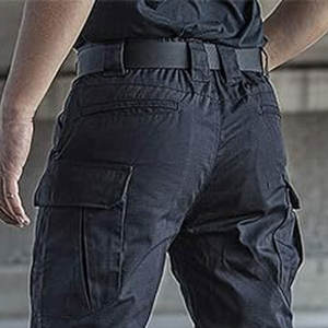 Le tissu résistant à l'eau à fermeture éclair garde 2 poches avant obliques poches cargo pour transporter des pantalons tactiques d'extérieur pour hommes - Product Image 5