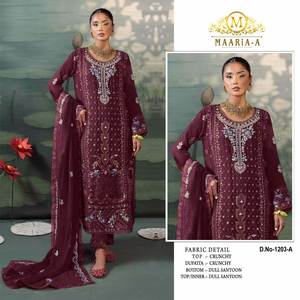 Salwar Kameez Pakistaní Elegante de Georgette de Seda Reversible Bordado en 4 Colores, el Más Vendido, para Fiestas, Noches de Sangeet y Cenas de Eid - Product Image 3
