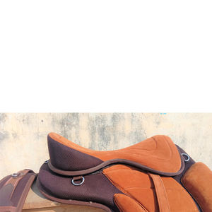 Silla de montar para caballo Freemax sin árbol de alta calidad, totalmente de gamuza, multiusos - Product Image 2