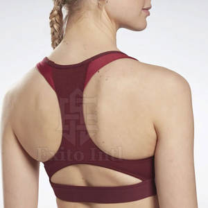 Sujetador deportivo de entrenamiento de alta calidad para mujer recién llegado, Sujetador deportivo hecho a medida para ropa de gimnasio, transpirable, al mejor precio para chicas fitness - Product Image 4