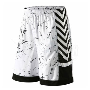 Short de basket-ball pour homme Nouveau style sportif 100% polyester Taille moyenne Sublimation Design-Fabriqué au Pakistan - Product Image 1