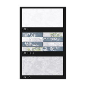 Azulejos modernos de baño para el hogar Nuevo diseño Cerámica brillante 300mmX600mm - Product Image 3