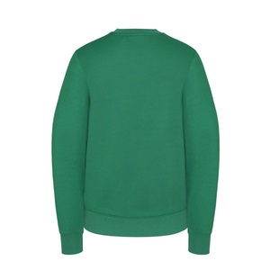 Vente en gros de sweatshirts 100% coton imprimés personnalisés pour hommes épaules tombantes doublées surdimensionnés col rond manches longues côtes manchette pour l'hiver - Product Image 6
