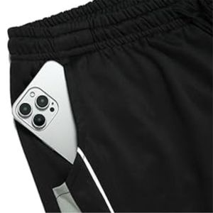 Conjunto Deportivo de Dos Piezas para Hombre, Transpirable, de Forro Polar, para Gimnasio, Fitness, Entrenamiento, Estampado, Informal, Sólido, con Cuello Alto y Cierre de Cordón - Product Image 6