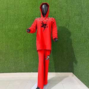 Cubierta del cuerpo Ropa deportiva musulmana Traje de sudor islámico Mujeres musulmanas Ropa con capucha Ropa de fitness modesta Chándales para niñas - Product Image 1