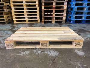 Palettes double face en bois de pin européen 2 voies d'origine américaine à vendre - Product Image 3