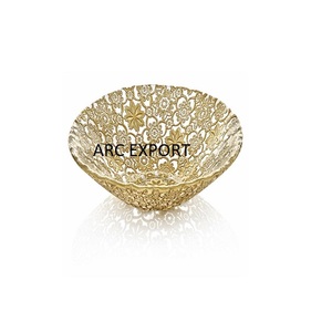Latest Stylish Unique Black Color Coral Design Metal Serving Bowls Simple <b>Kitchen</b> <b>Accessories</b> on Sale Home <b>Decor</b> Tabletop Bowl - Product Image 3
