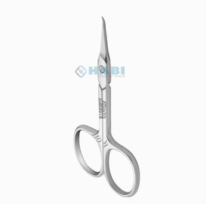 Tijeras para cutículas Punta extrafina para mujeres y hombres, acero inoxidable curvo con cuchillas de aseo de Punta puntiaguda precisa redondeadas de 4" - Product Image 6
