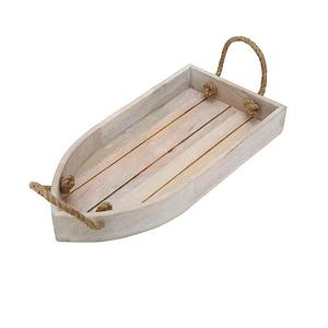 Bandeja para servir comida Mdf Juego de bandejas de madera con forma de impresión rectángulo más vendido hogar cocina restaurante Hotel servir Navidad - Product Image 2