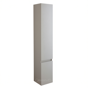 Mueble de Baño de Diseño Italiano Koricini Gris Perla, Gabinete de Columna de 2 Puertas con Sospesa Bagno - Product Image 2