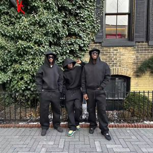 Baggy personnalisé épais caoutchouteux étiquette recadrée sweat à capuche surdimensionné blanc polaire récolte survêtement poids lourd hommes sweats à capuche - Product Image 5