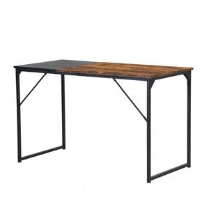 Mesa Extensible 'Ibro' de Diseño Vintage Well Home en Negro 120x60x74cm para Oficina en Casa o Escritorios de Computadora - Product Image 6