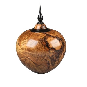 Urnas de Cremación de Madera de Estilo Europeo de Calidad Superior, Color Personalizable, Tallado a Mano, Capacidad de 200 Pulgadas Cúbicas, Funeraria - Product Image 5