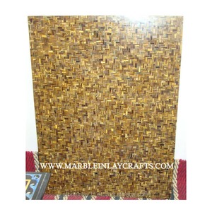 Tops de mesa con ojos de Tigre, mesa semipreciosa Natural - Product Image 1