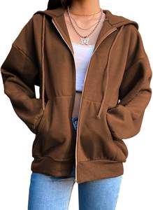 Ensemble de survêtement homme personnalisé avec logo OEM, sweat à capuche zippé en molleton bouclette et pantalon de jogging, poids lourd, vierge - Product Image 4