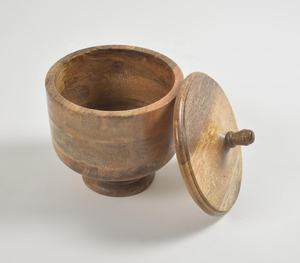 Mango de madera hecho a mano, bote real con tapa, fabricante al por mayor - Product Image 3