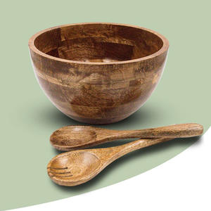 Eco Friendly Acacia Wood Bowl Server Custom Wooden Bowl Home Hotel Restaurant <b>Party</b> Fruits Soup Bowl Modern Luxury Direct - Product Image 2