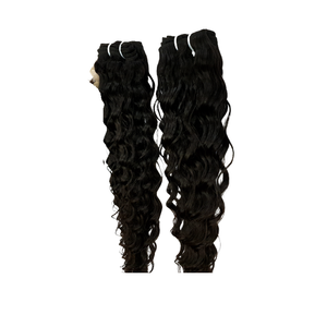 Peluca de cabello humano sin procesar y rizado Natural de alta calidad para mujer, máquina de doble trama, alta usabilidad - Product Image 1