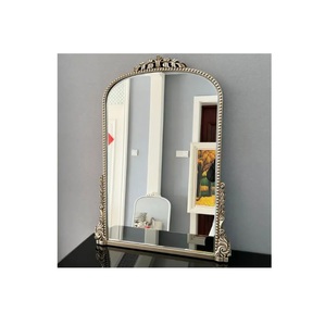 Vente en gros, miroir mural de luxe à cadre métallique pour décoration de chambre à coucher de l'exportation indien à un prix de gros - Product Image 4