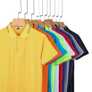 Venta directa de fábrica Polo de alta calidad para hombre 100% algodón tejido Casual Golf Polo camiseta para hombre logotipo y Color personalizados - Product Image 2