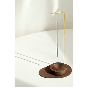 Quemador de incienso de madera Premium con patrón floral Vintage para decoración del hogar, templo, sala de meditación, regalo de aromaterapia - Product Image 3