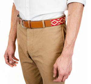 Cinturón de polo tejido Cinturón de polo de cuero ligero hecho a mano Unisex - Product Image 3