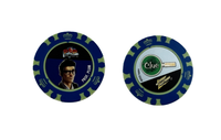 Étui personnalisé durable et écologique pour jetons de poker en céramique, design à compartiments intégrés, 39 mm x 3,5 mm, 10 g, marque HG, pour jeux de hasard