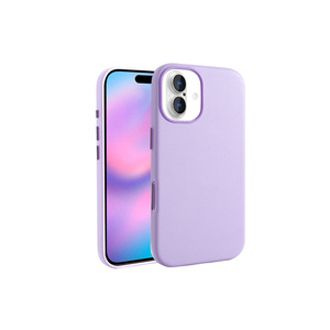 Étui de luxe Netzy en cuir PU bleu marine pour iPhone 17 compatible MagSafe, coque de protection professionnelle pour téléphone portable modèle 14 Plus - Product Image 2