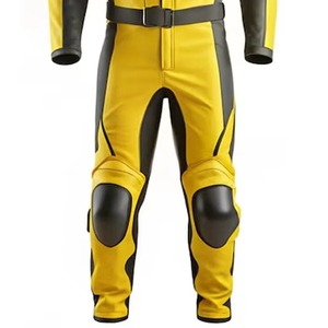 Combinaison en cuir pour adultes imperméable de haute qualité, design élégant, nouvelle conception, vêtements de moto d'hiver, respirant, combinaison de moto élégante, Pakistan - Product Image 4
