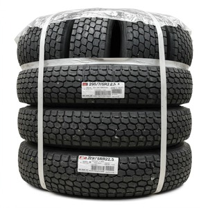 Pneus de semi-camion Offre Spéciale 295/75R22.5 longue capacité de charge de bande de roulement durable pour l'utilisation de la direction ou de la position de la remorque - Product Image 2