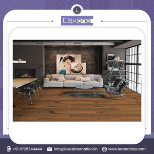 High Quality Luxury Style Porcelain Tiles 200x1200 MM Wood Strip Digital Vitrified Tiles at Best Price - Product Image 6
