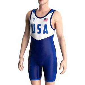 Équipement athlétique durable et confortable pour hommes Pro Wrestling Singlet pour l'entraînement et la compétition - Product Image 1