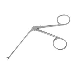 Tijeras de cocodrilo Bellucci House de alta calidad, hoja curva izquierda de 5mm, instrumentos quirúrgicos ENT de acero inoxidable - Product Image 1