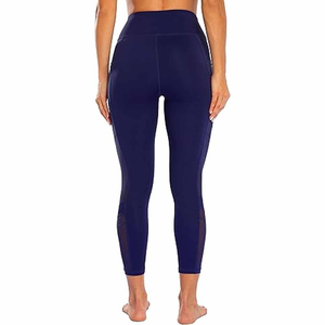 Mallas transpirables para mujer, mallas ajustadas en forma de V, cintura alta, levantamiento de glúteos, entrenamiento, correr, pantalones de Yoga, mallas - Product Image 6
