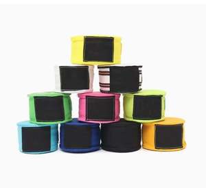 Envolturas de mano de boxeo de algodón de alta calidad, muñequera elástica ajustable cómoda más vendida para hombres y mujeres, modelo 2017 - Product Image 1