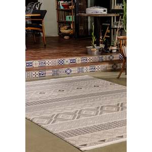 Tapis d'intérieur multicolore en polypropylène et polyester Netline BY052, design moderne pour chambre d'enfant et bureau, pour chambre d'enfant, Home Depot - Product Image 5