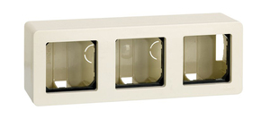 Scatola con superficie avorio per 3 elementi (Simon 27 27831-32) - Product Image 1