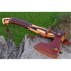 Oem công nghiệp lớp thép carbon rìu cho cắm trại đơn giản cắm trại Prep hatchet với khả năng cắt handmade rìu đầu - Product Image 2