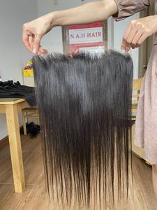 Vente en gros pas cher 100% cheveux bruts vietnamiens non transformés os lâche vague profonde naturel vierge Remy Machine Double trame Extension - Product Image 5