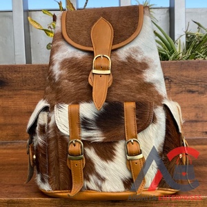 ODM OEM nouveauté 2024 haute qualité en cuir de vachette cordon sacs à dos pour hommes et femmes sac à dos voyage week-end sac à dos - Product Image 1