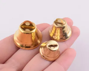 Venta al por mayor de campanas navideñas de metal, diseño atemporal para el Ambiente estacional, adorno de cascabel para decoración navideña a precio barato - Product Image 4