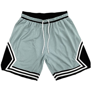 Men's Lightweight Breathable Basketball <b>Shorts</b> with Drawstring Custom Design Print Mesh <b>Shorts</b> for Running Vintage <b>Decoration</b> - Product Image 5