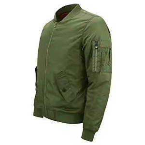 Blouson Bomber en Toile Premium pour Homme – Léger, Imperméable, Coupe-Vent, avec Col Montant, Patchwork et Fermeture Éclair, Manches Côtelées - Product Image 2