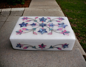 Unique <b>Collection</b> MOP Jewellery <b>Box</b> with Mix Color Mother of Pearl for Jewellery Storage <b>Box</b> Available at Export - Product Image 3