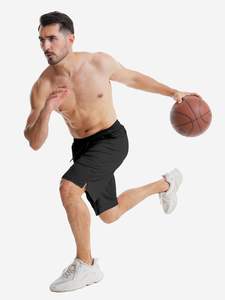 Pantalones cortos de estilo de baloncesto informales para ropa de calle o uso Atlético Pantalones cortos de entrenamiento de baloncesto transpirables - Product Image 6