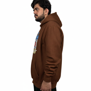 Sweat-shirts pour hommes en coton 100% personnalisés OEM, avec impression numérique et tissu polaire, sweat-shirts basiques - Product Image 3