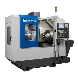 Centre de tournage CNC à double broche, best-seller, structure robuste, haute précision, fonctionnement fluide, usage industriel - Product Image 1