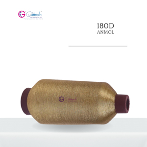 G anmol เส้นด้ายโพลีเอสเตอร์ถักและทอผ้าโลหะ Jari kasab มีความดื้อรั้นสูง - Product Image 3