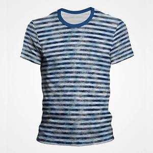 T-shirt d'été en coton lavé avec logo imprimé numériquement, vintage et personnalisé, de couleur unie, épais et surdimensionné pour hommes - Product Image 2