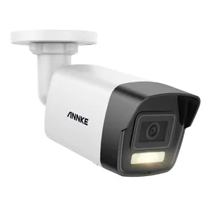 ANNKE 12MP PoE IP Bullet Security Camera AI detection & Smart dual light & Microphone IP67 Outdoor Waterproof CCTV Camera